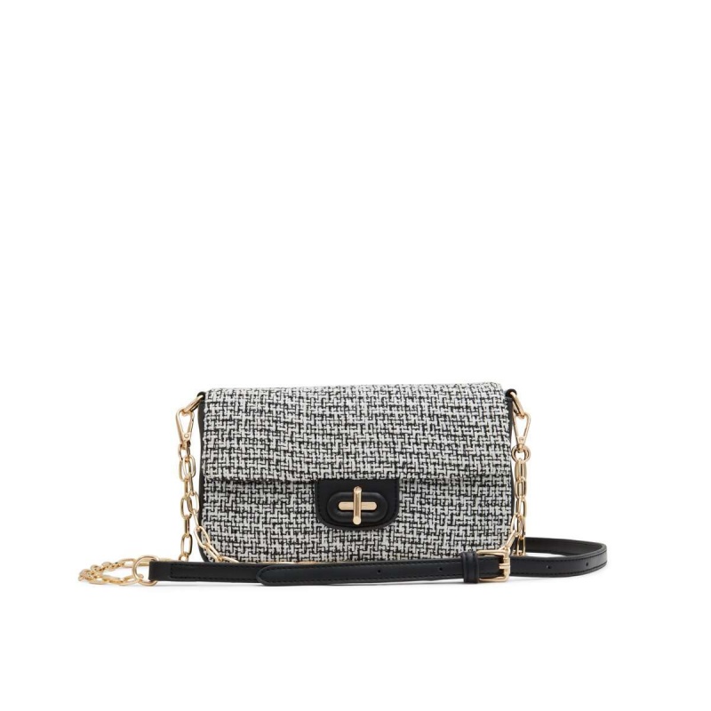 Sac Bandoulière Call It Spring Dreamie Black/White Femme | SAS-2188373